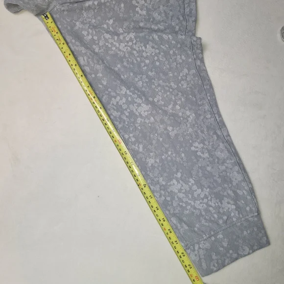 Lululemon Ready to Rulu Jogger Crop Pants Size‎ 10 Grey Spritz Jacquard - Picture 5 of 11